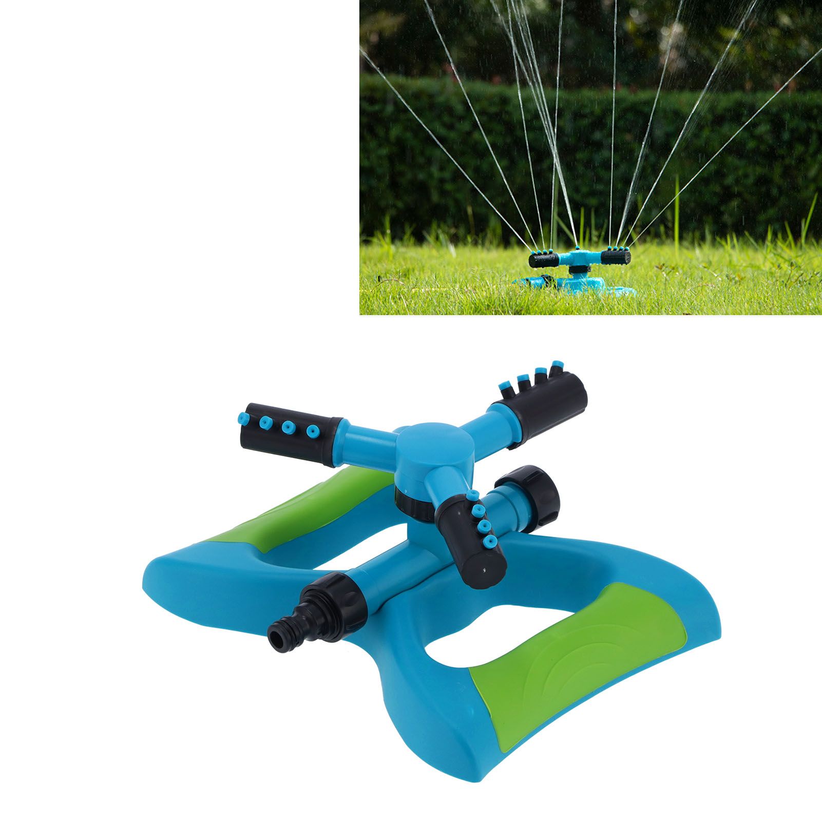 Automatic Water Sprinkler 360 Degree Rotating Lawn Sprinkler for Garden view 12