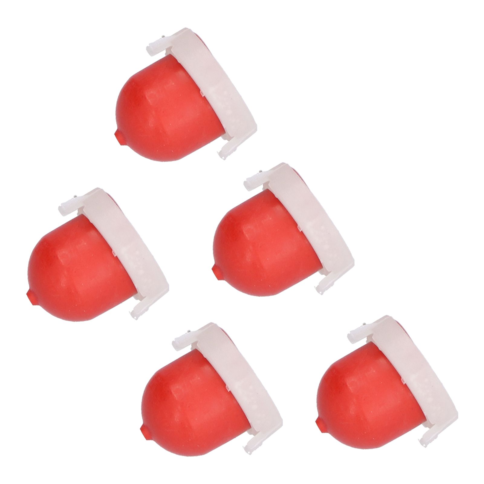 5Pcs Red Primer Bulb with Hole Replacement Carburetor Accessory for 494408 694394 view 10