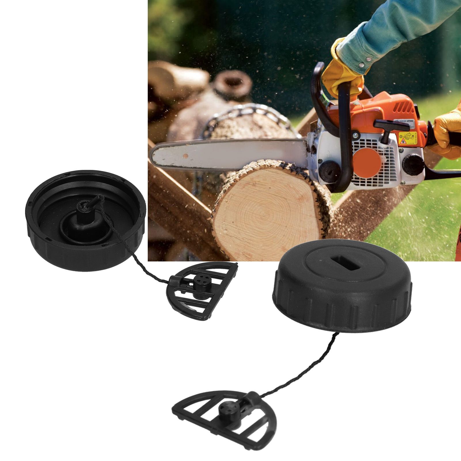 Fuel Cap Gasoline Cap Chain Saw Replacement Accessories for STIHL MS017 018 view 12