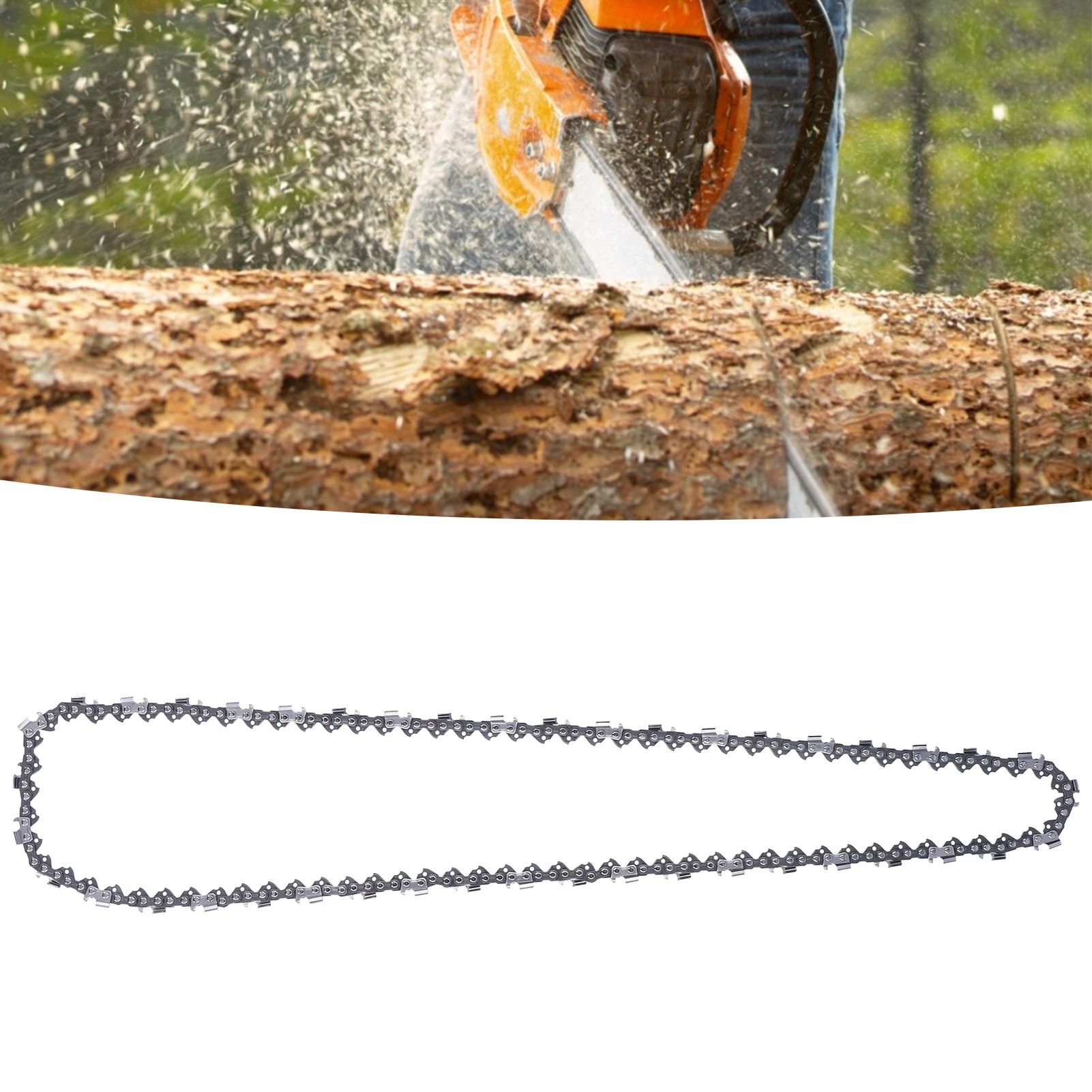 22in Saw Chain Blade 0.325in Pitch LP.058 86DL Links Driver Parts Chainsaw view 11