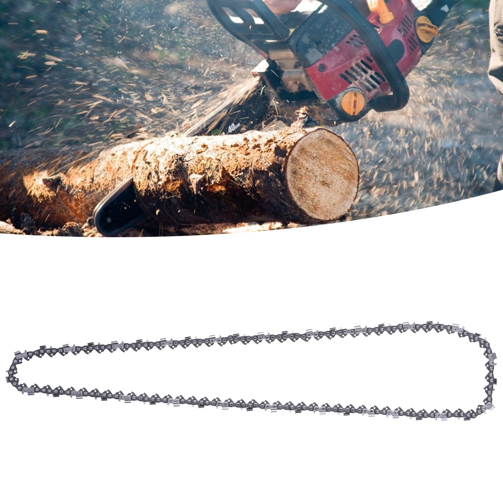 22in Saw Chain Blade 0.325in Pitch LP.058 86DL Links Driver Parts Chainsaw view 12