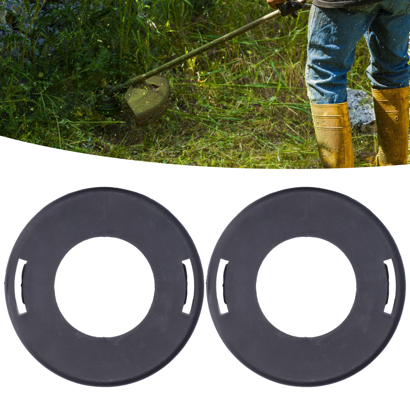 2Pcs Trimmer Head Caps Replacement Accessory for STIHL 40‑2 40‑4 30‑2 40037139705 view 12