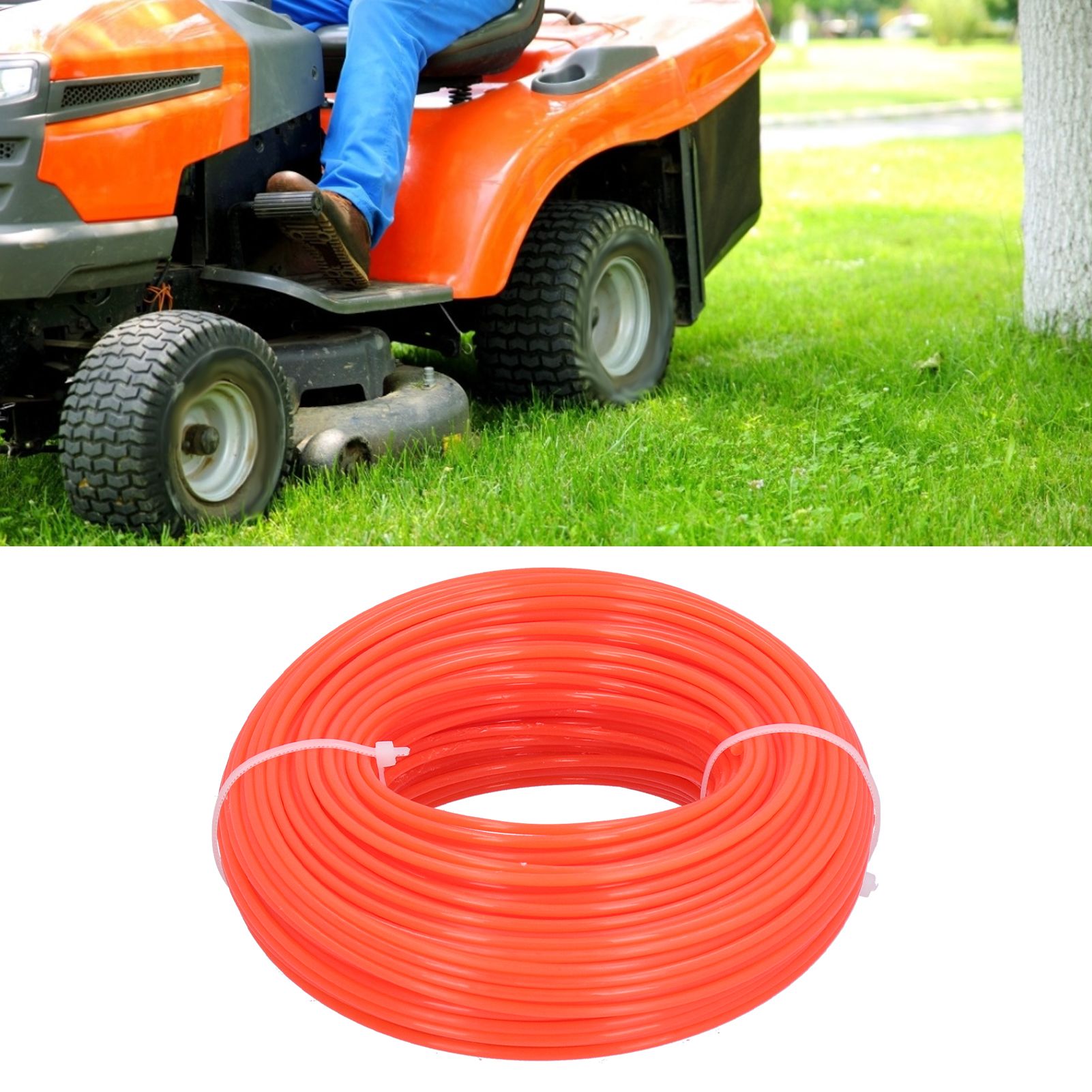 50m 2.4mm Trimmer Line Round Nylon Cord Wire Replacement for String Petrol view 11