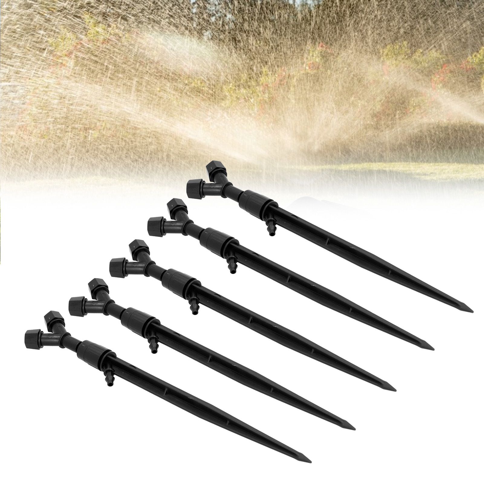 10Pcs Adjustable Irrigation Dripper YShaped Garden Misting Drip Emitters for view 11