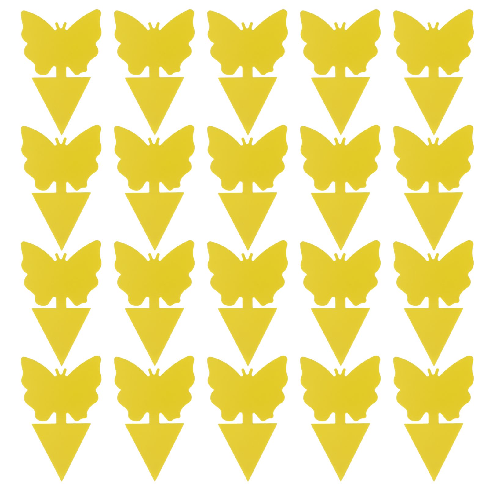 20PCS DoubleSided Bug Fly Sticker Insect Catching Board Sticky Bug Trap for view 2