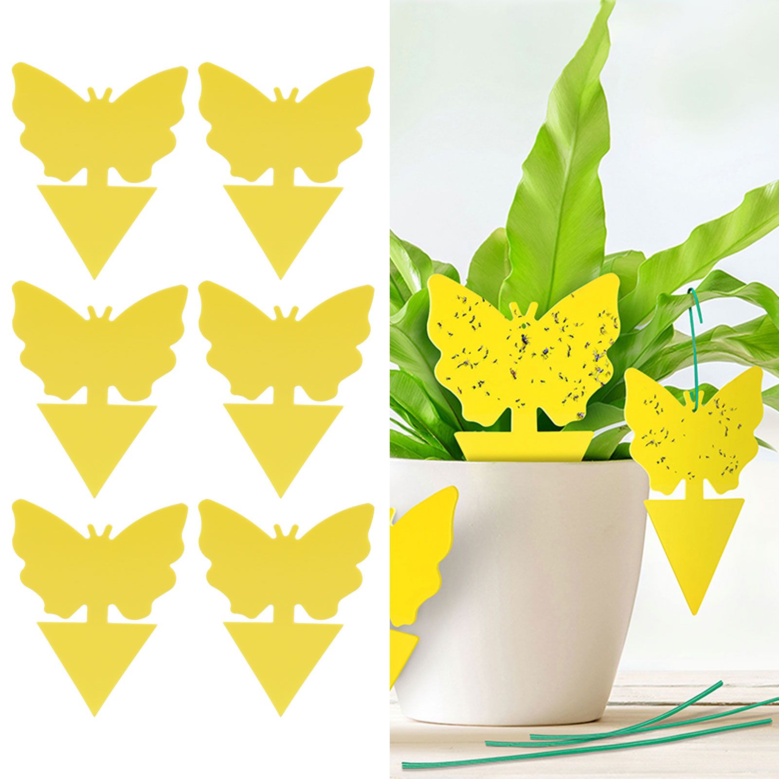 20PCS DoubleSided Bug Fly Sticker Insect Catching Board Sticky Bug Trap for view 12