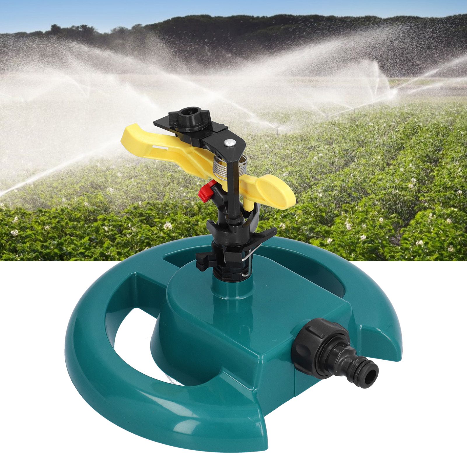 Rotatable Watering Sprinkler with Round Base Irrigation System for Garden Lawn view 11