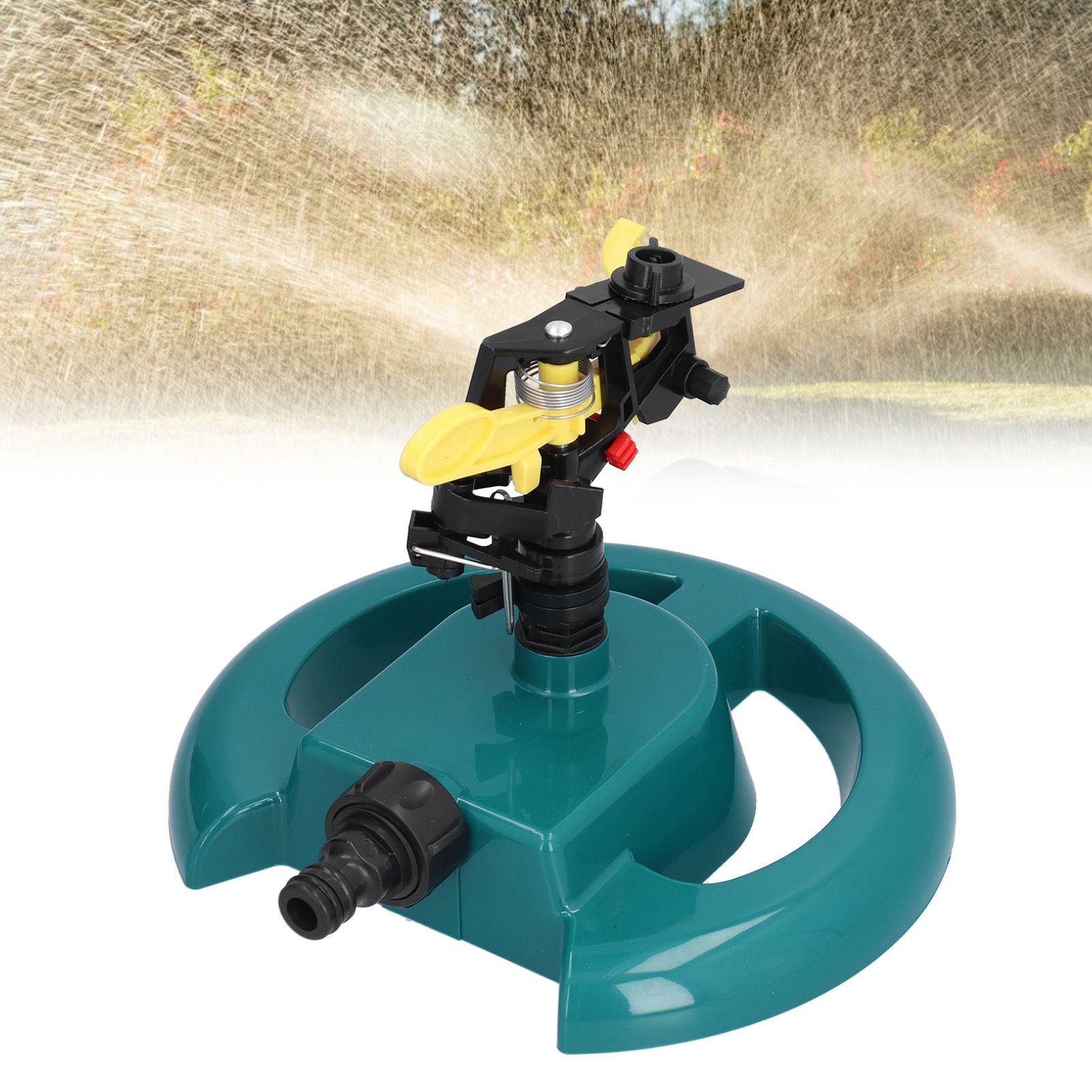 Rotatable Watering Sprinkler with Round Base Irrigation System for Garden Lawn view 12