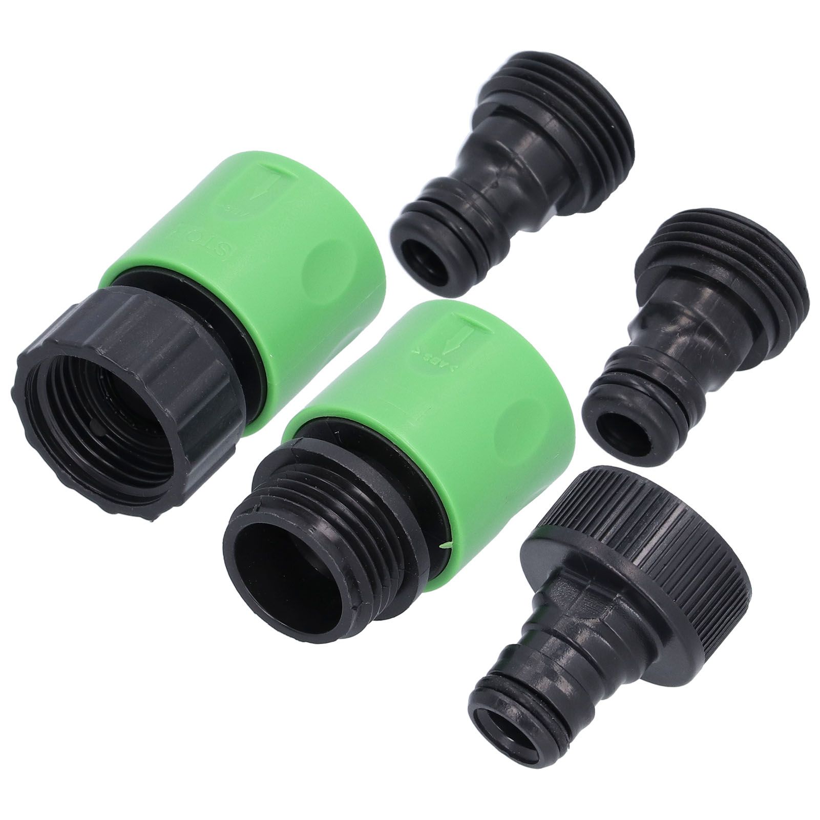Hose Quick Connector NPT 3/4 Female Male Thread Coupler Nipple for Garden Lawn view 10