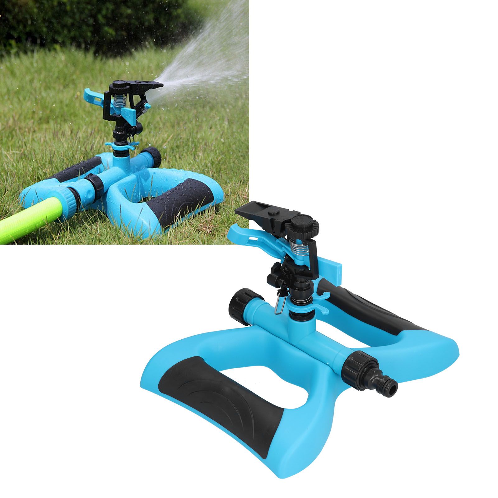Plastic Sprinkler Rocker Nozzle 360° Rotating Automatic Irrigation Sprinkler view 11