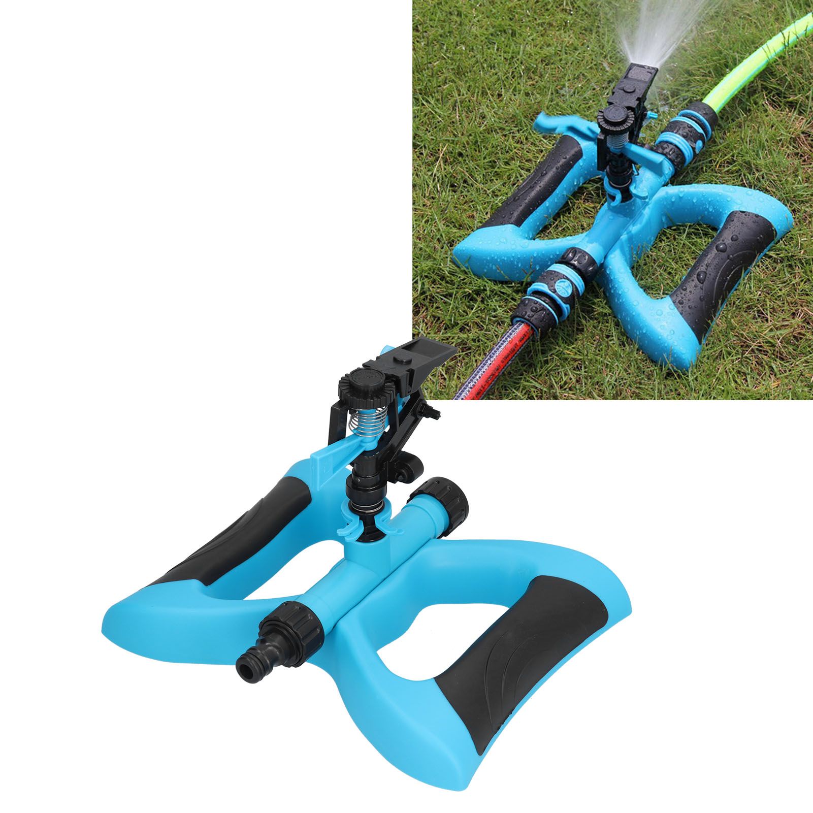 Plastic Sprinkler Rocker Nozzle 360° Rotating Automatic Irrigation Sprinkler view 12
