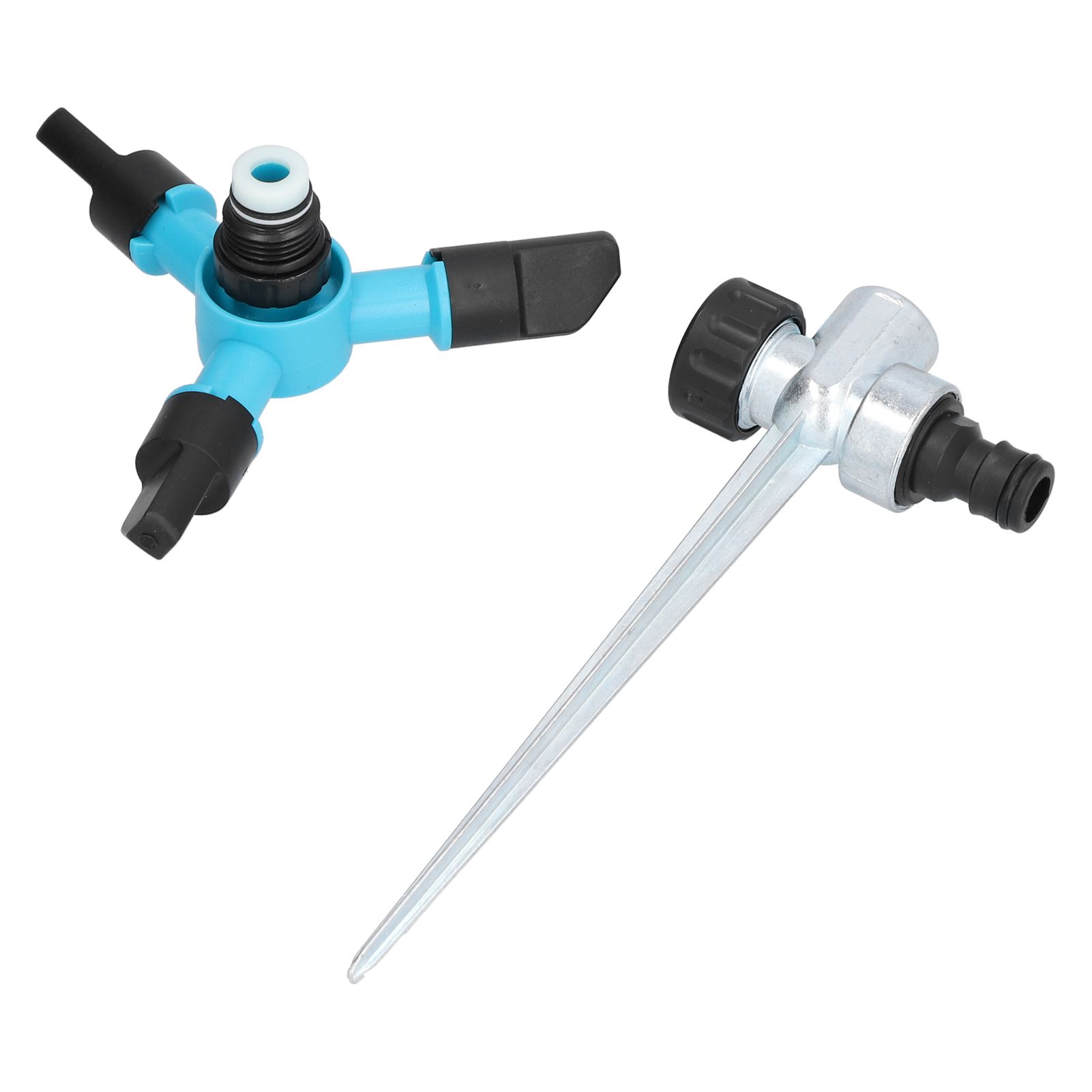 360 Degree Automatic Rotating Sprinkler 3-Arm Watering Nozzle Irrigation view 7