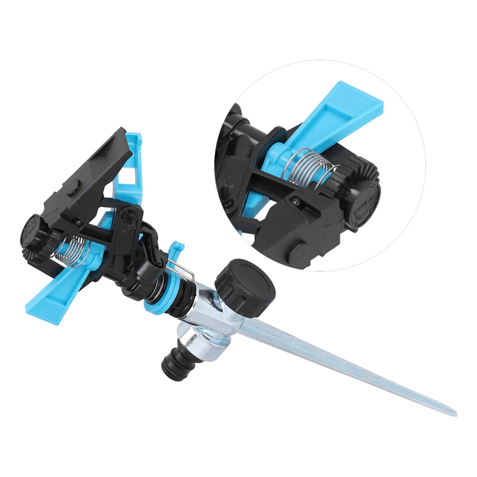 Automatic Sprinkler 360° Rotation Water Sprinkler Watering Irrigation Tool for view 9