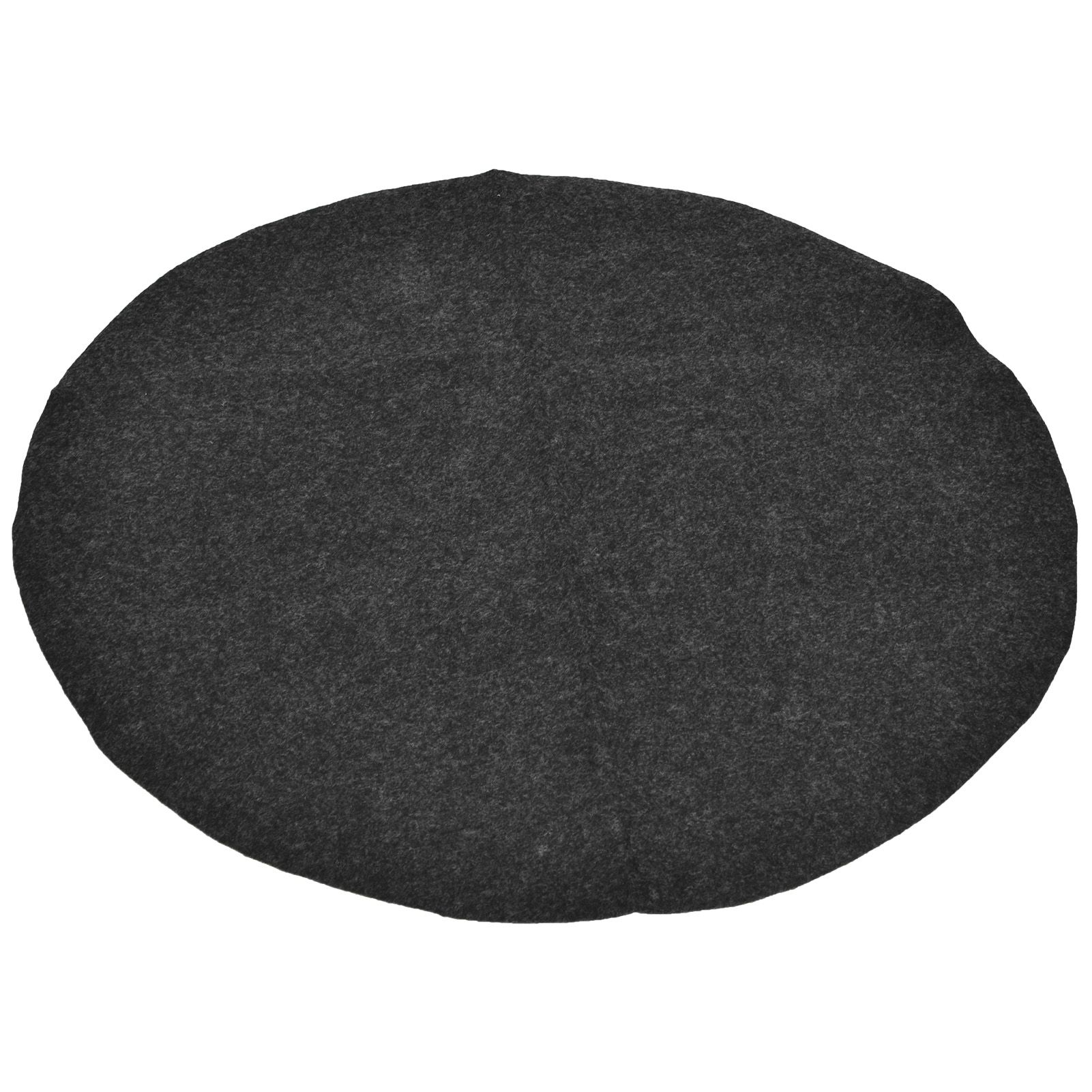 Barbecue Mat PE Oven Floor Mat Round Barbecue Mat BBQ OilProof and view 2