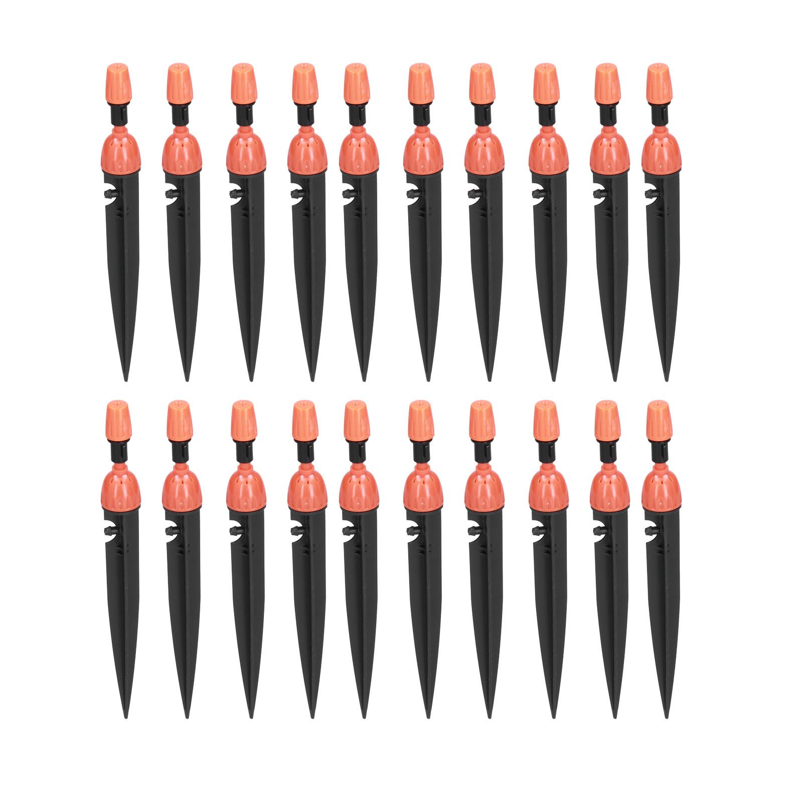 20Pcs Irrigation Drippers Adjustable Micro Sprinkler Nozzle for 4/7 Pipes view 6