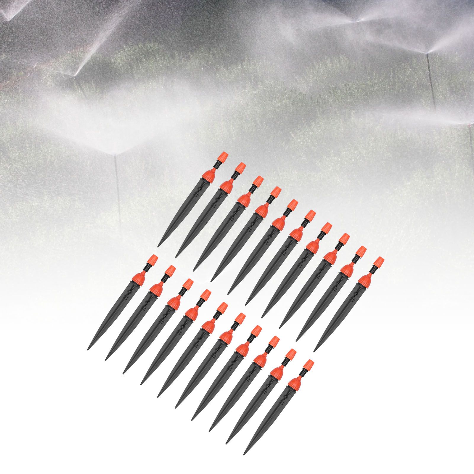 20Pcs Irrigation Drippers Adjustable Micro Sprinkler Nozzle for 4/7 Pipes view 12