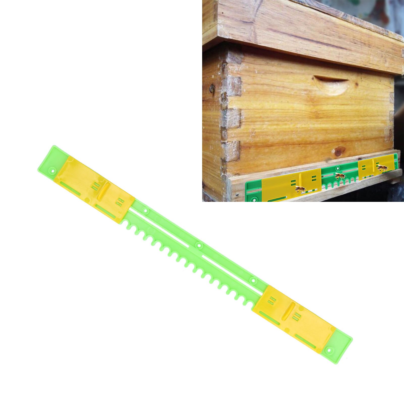 5Pcs Plastic Beehive Nest Door Bee Box Gate AntiEscape Beekeeping Accessory view 12