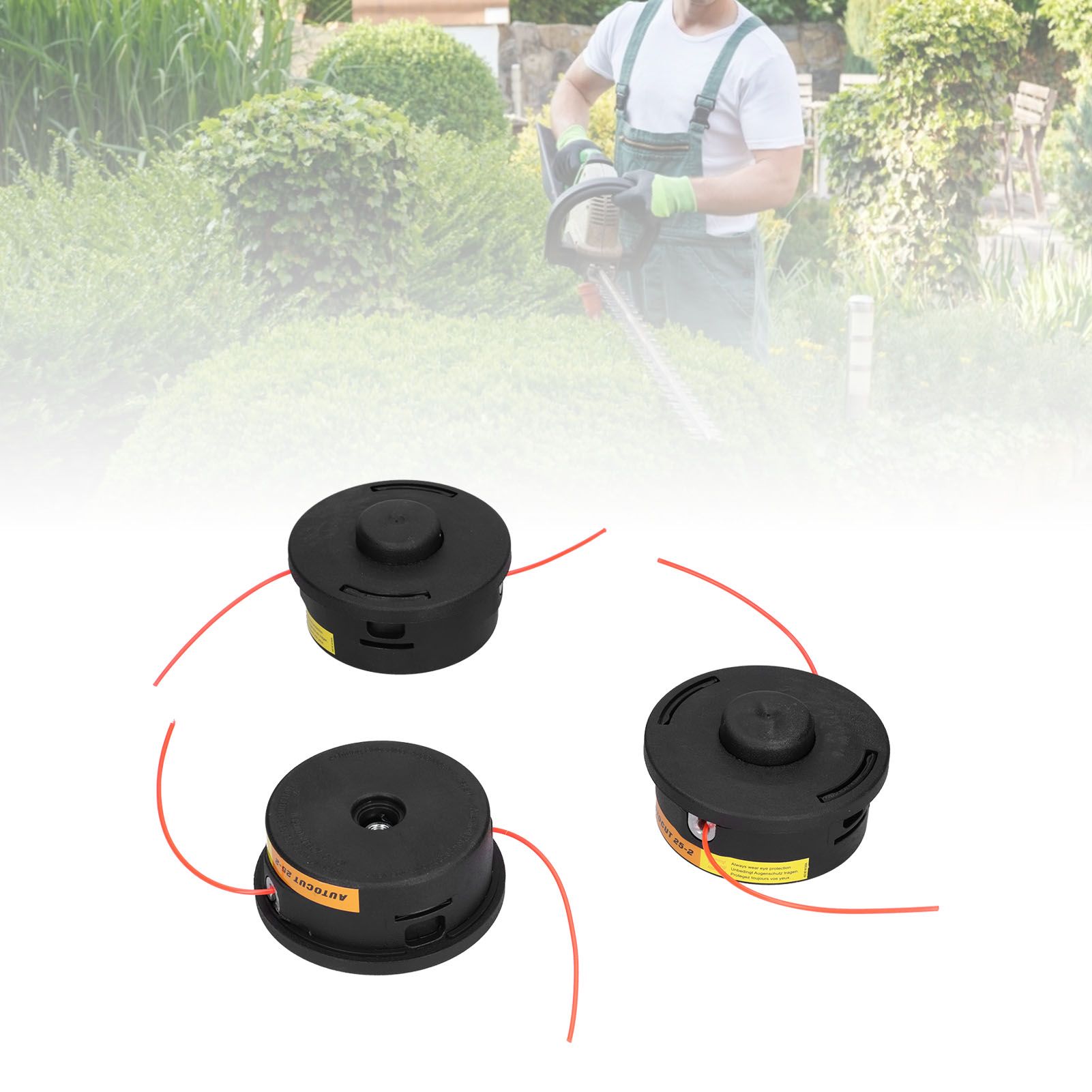 3Pcs Trimmer Head Replacement Part Fit for Stihl 25‑2 FS90 FS100 FS110 FS130 view 12