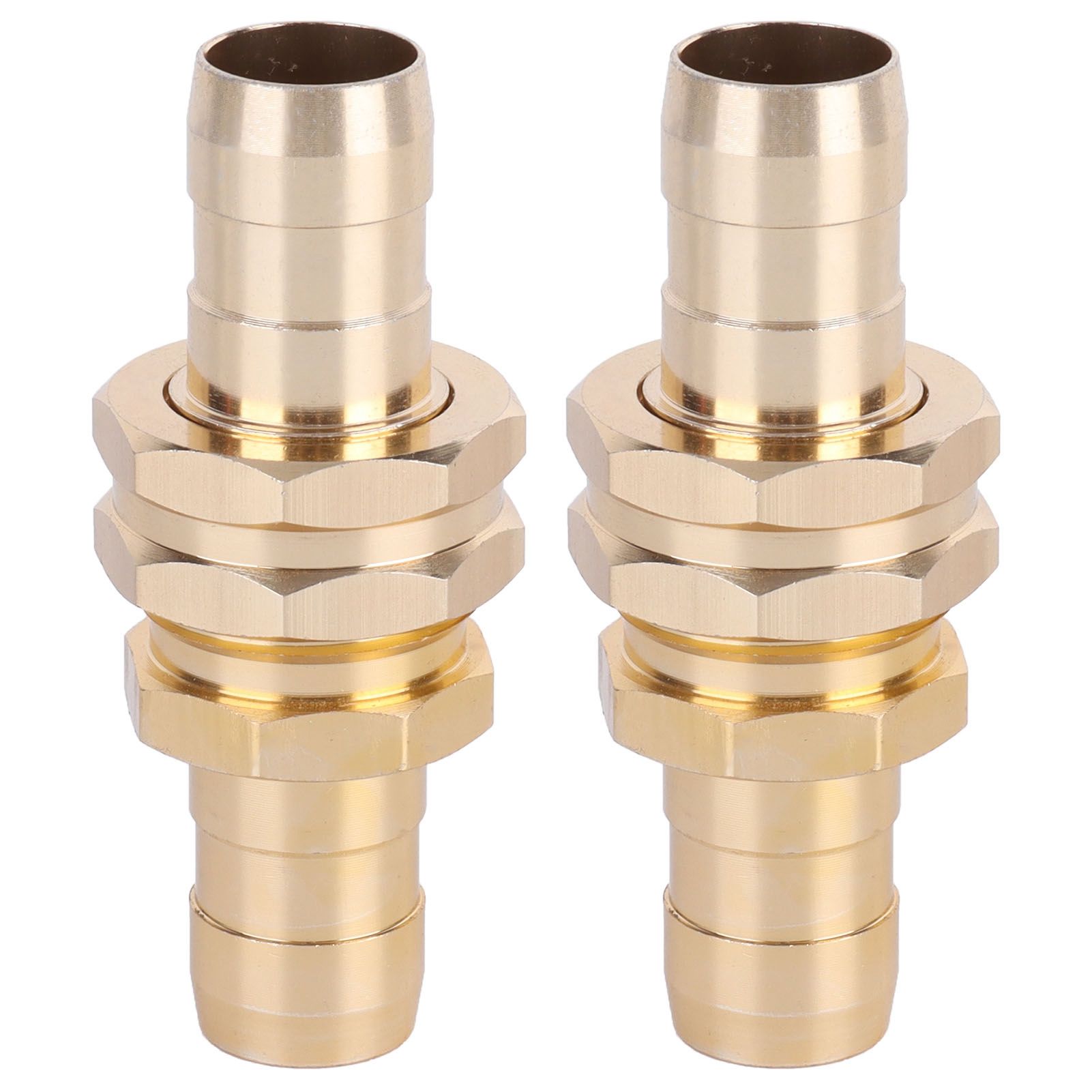 2Pcs G3/4 Aluminum Alloy Hose Repair Connector Water Hose End Mender with — image 1