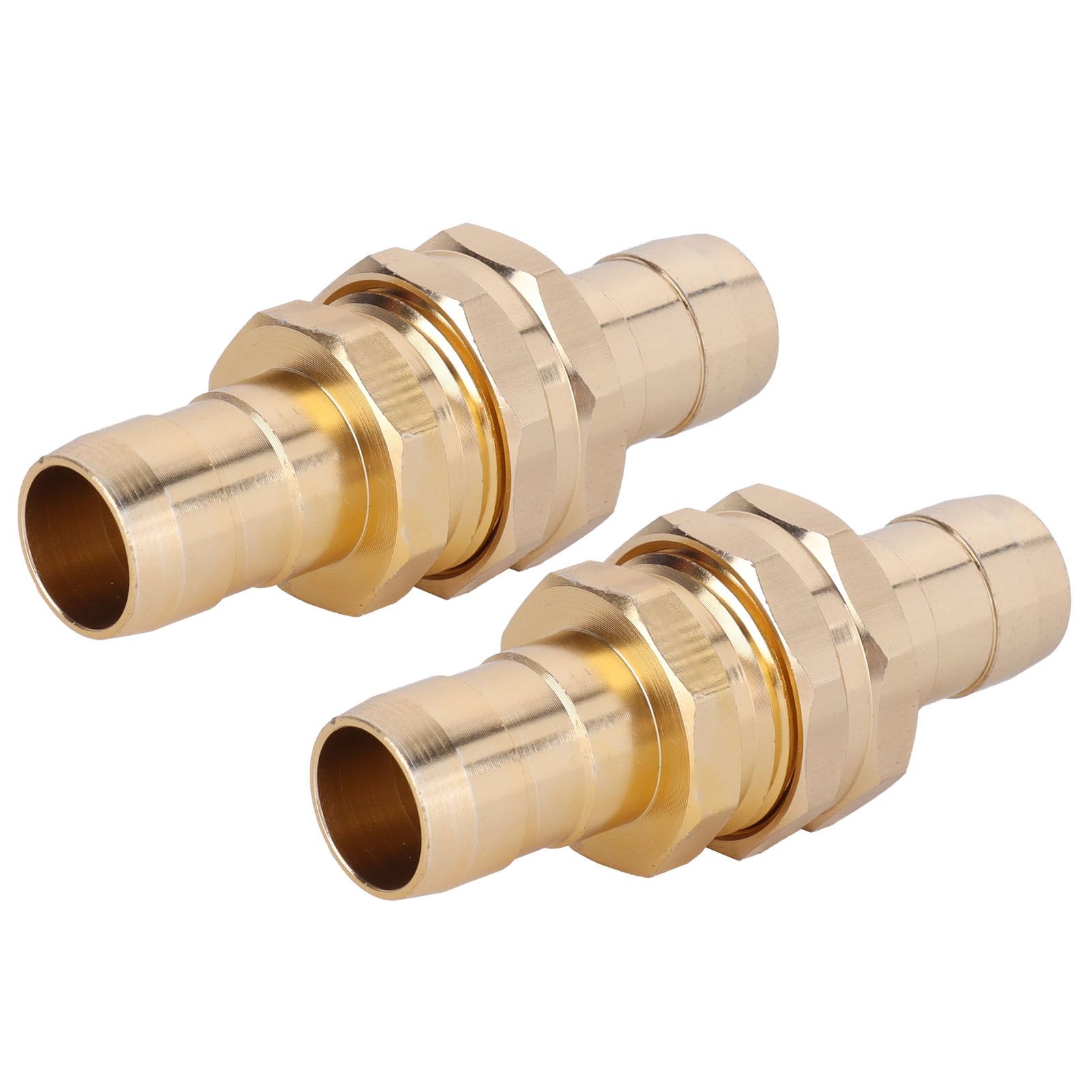 2Pcs G3/4 Aluminum Alloy Hose Repair Connector Water Hose End Mender with view 3