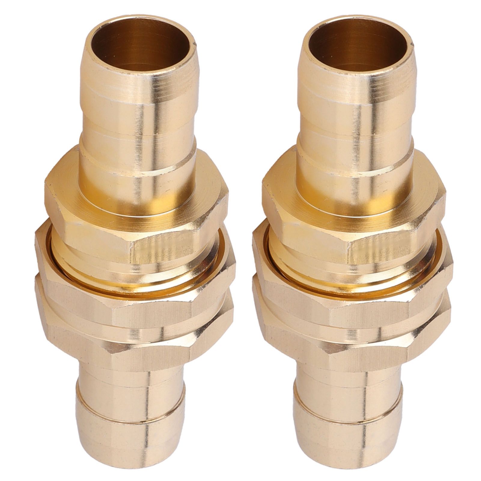 2Pcs G3/4 Aluminum Alloy Hose Repair Connector Water Hose End Mender with view 5