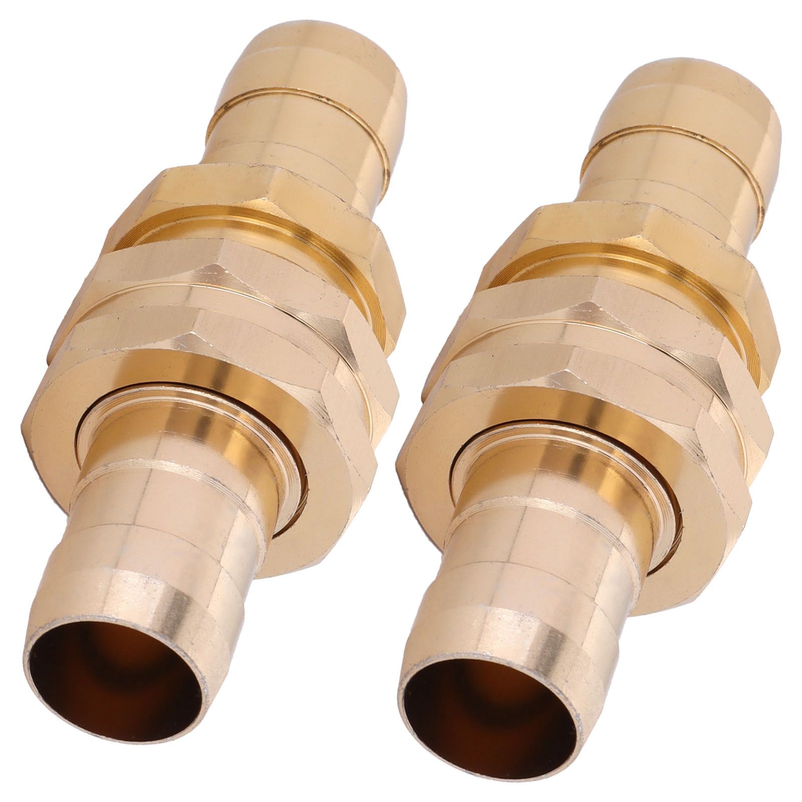 2Pcs G3/4 Aluminum Alloy Hose Repair Connector Water Hose End Mender with view 8