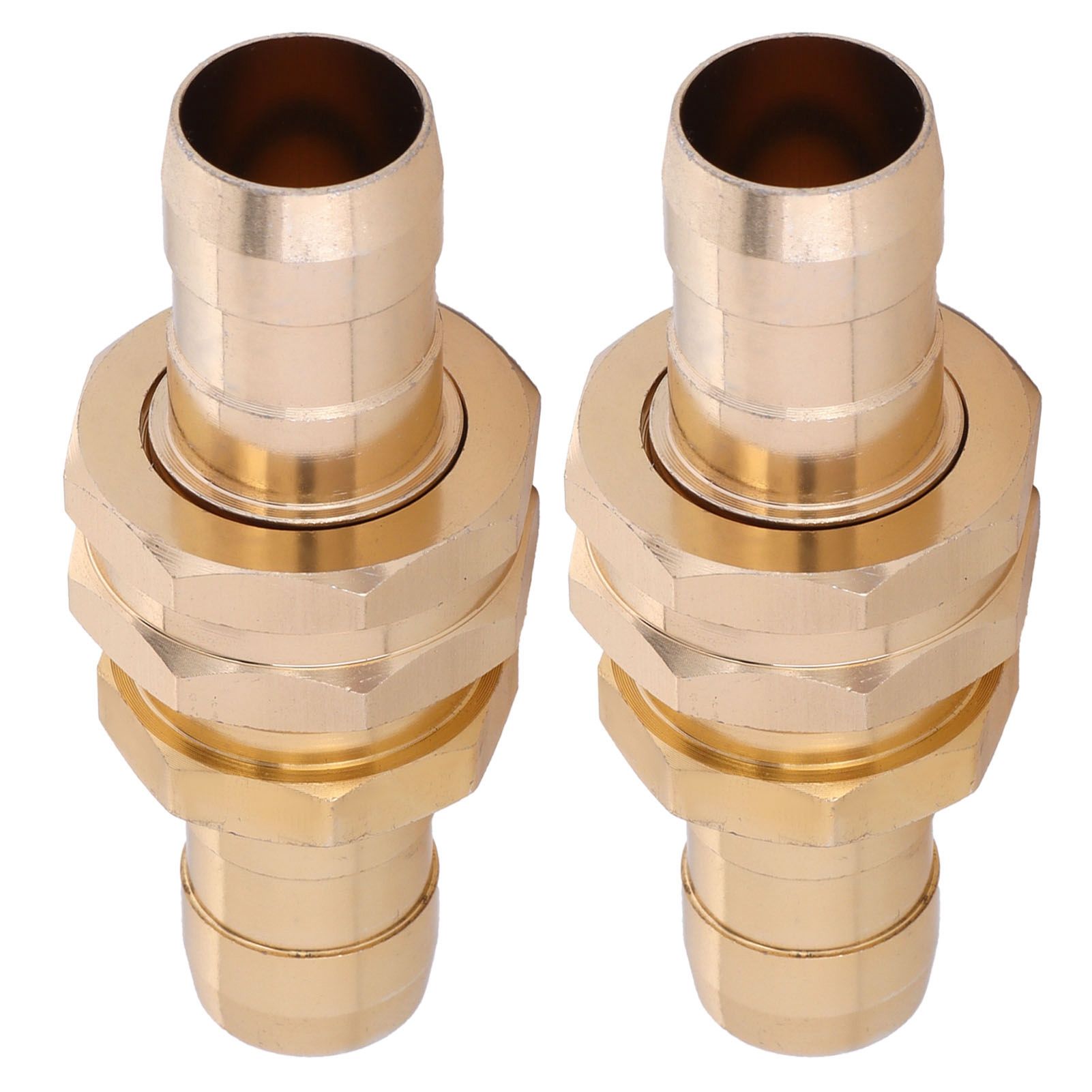 2Pcs G3/4 Aluminum Alloy Hose Repair Connector Water Hose End Mender with view 9