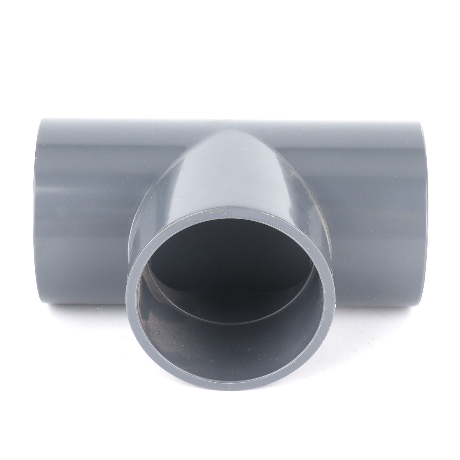 G1‑1/2 Tee PVC Fitting 3 Way Pipe Connector Adapter for Garden Greenhouse view 2