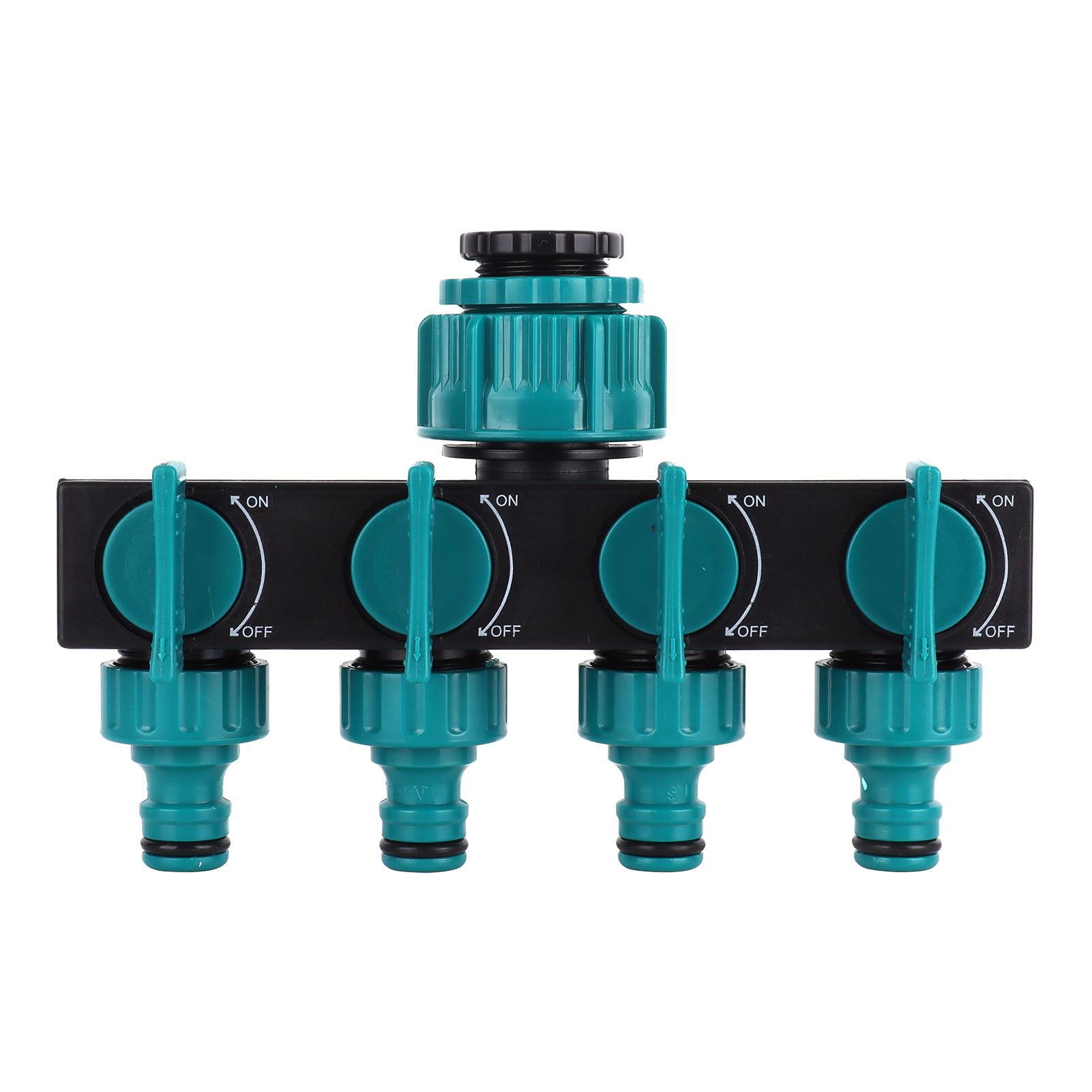 4 Way Hose Splitter Water Tap Hose Connectors Distributor for Garden view 2