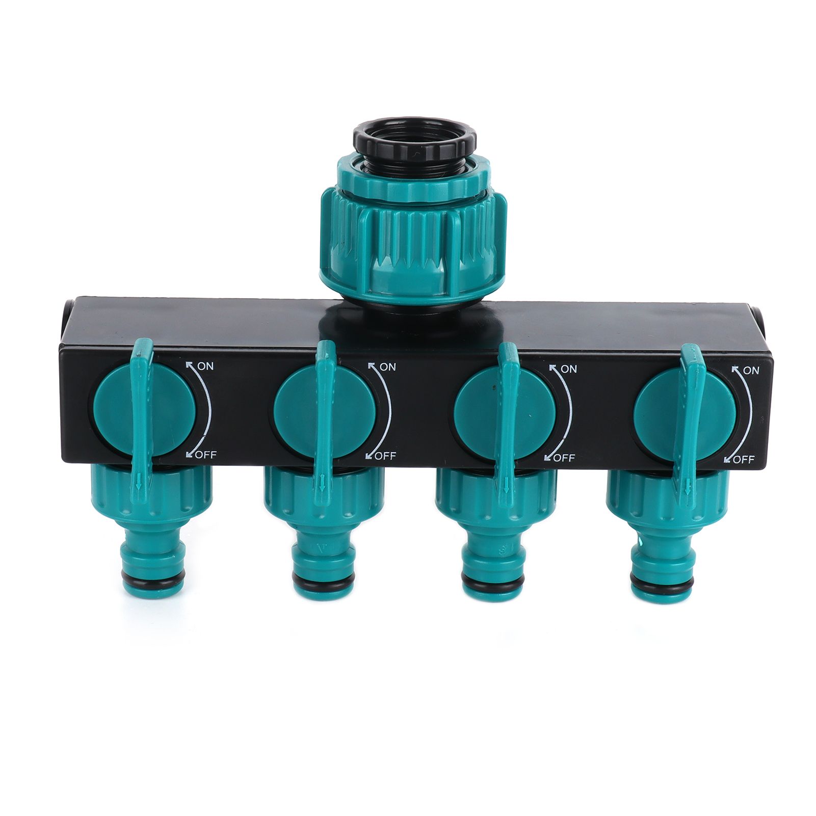 4 Way Hose Splitter Water Tap Hose Connectors Distributor for Garden view 5