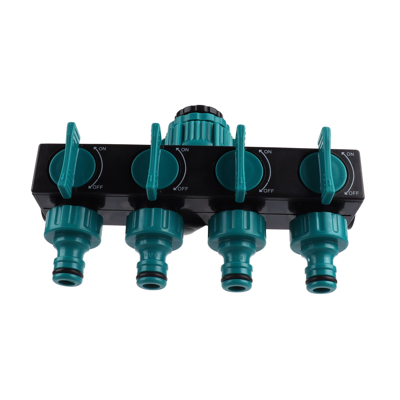 4 Way Hose Splitter Water Tap Hose Connectors Distributor for Garden view 9