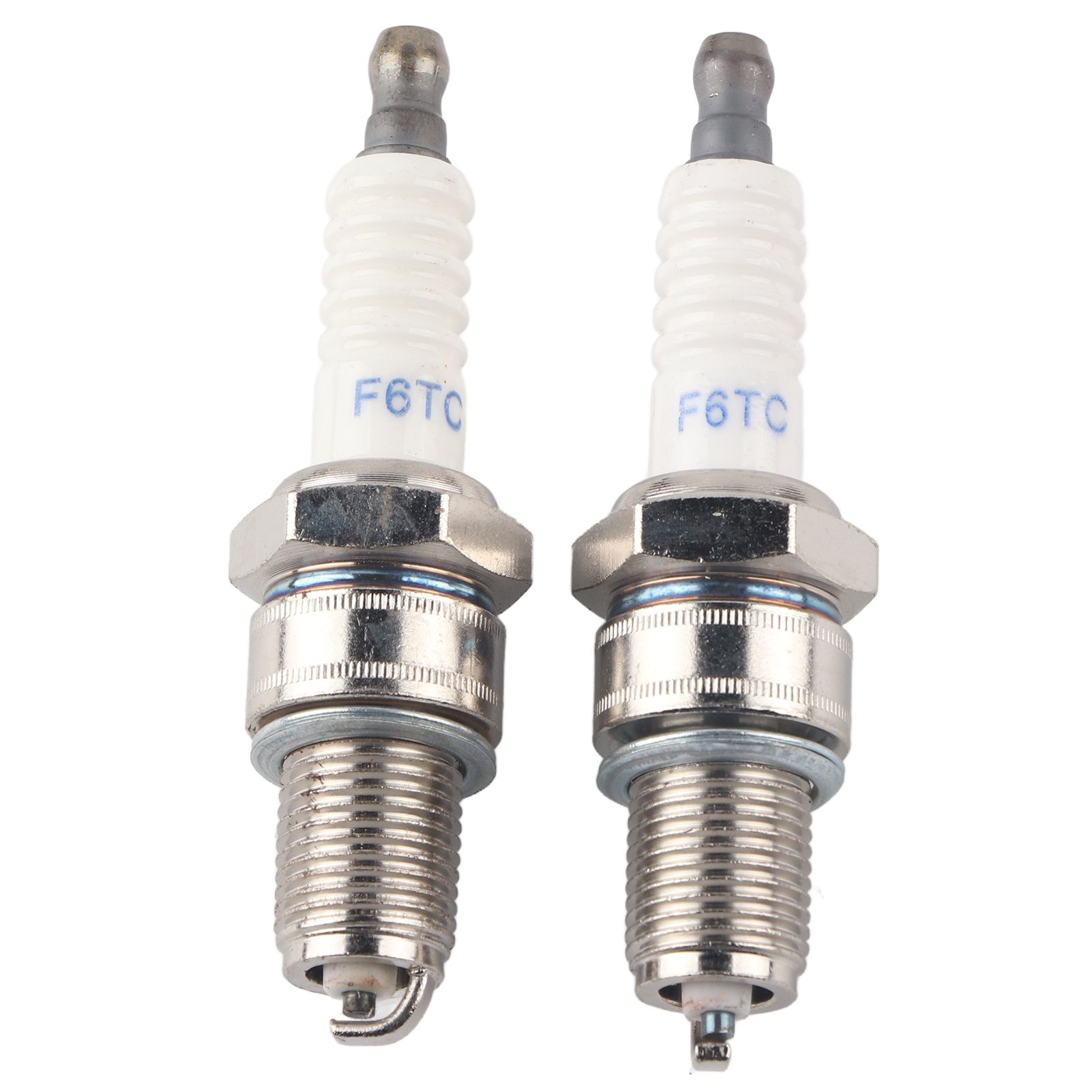 2PCS Spark Plug Replacement F6RTC for MTD 951‑10292 751‑10292 Torch Engine view 2