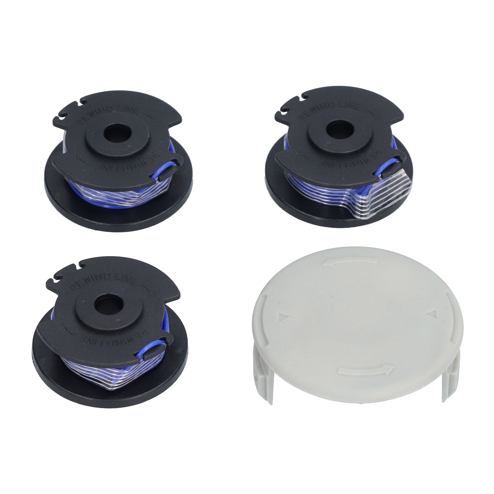 0.065in Trimmer Line Spools Cap Set Replacement Fit for Ryobi One Plus view 2