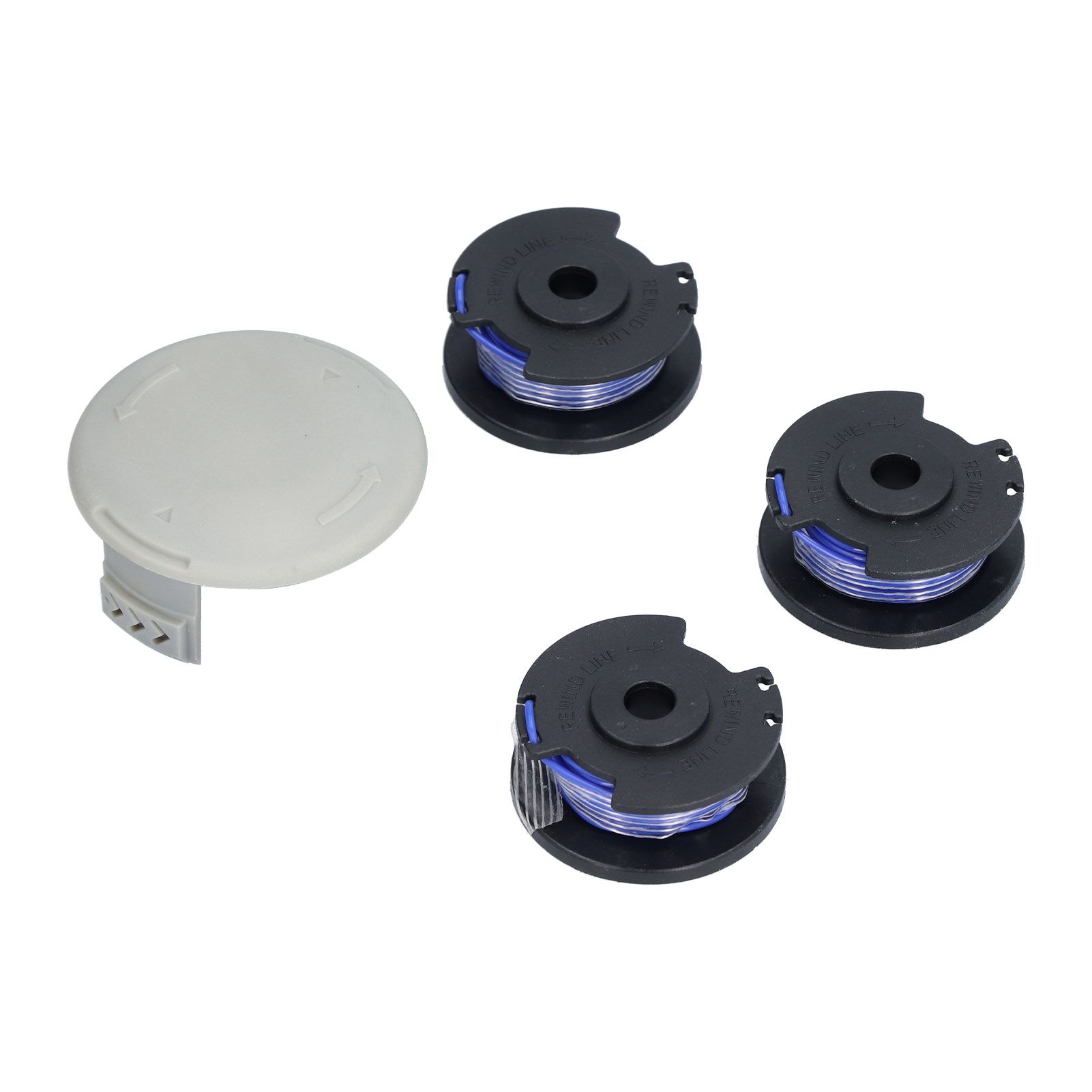 0.065in Trimmer Line Spools Cap Set Replacement Fit for Ryobi One Plus view 3