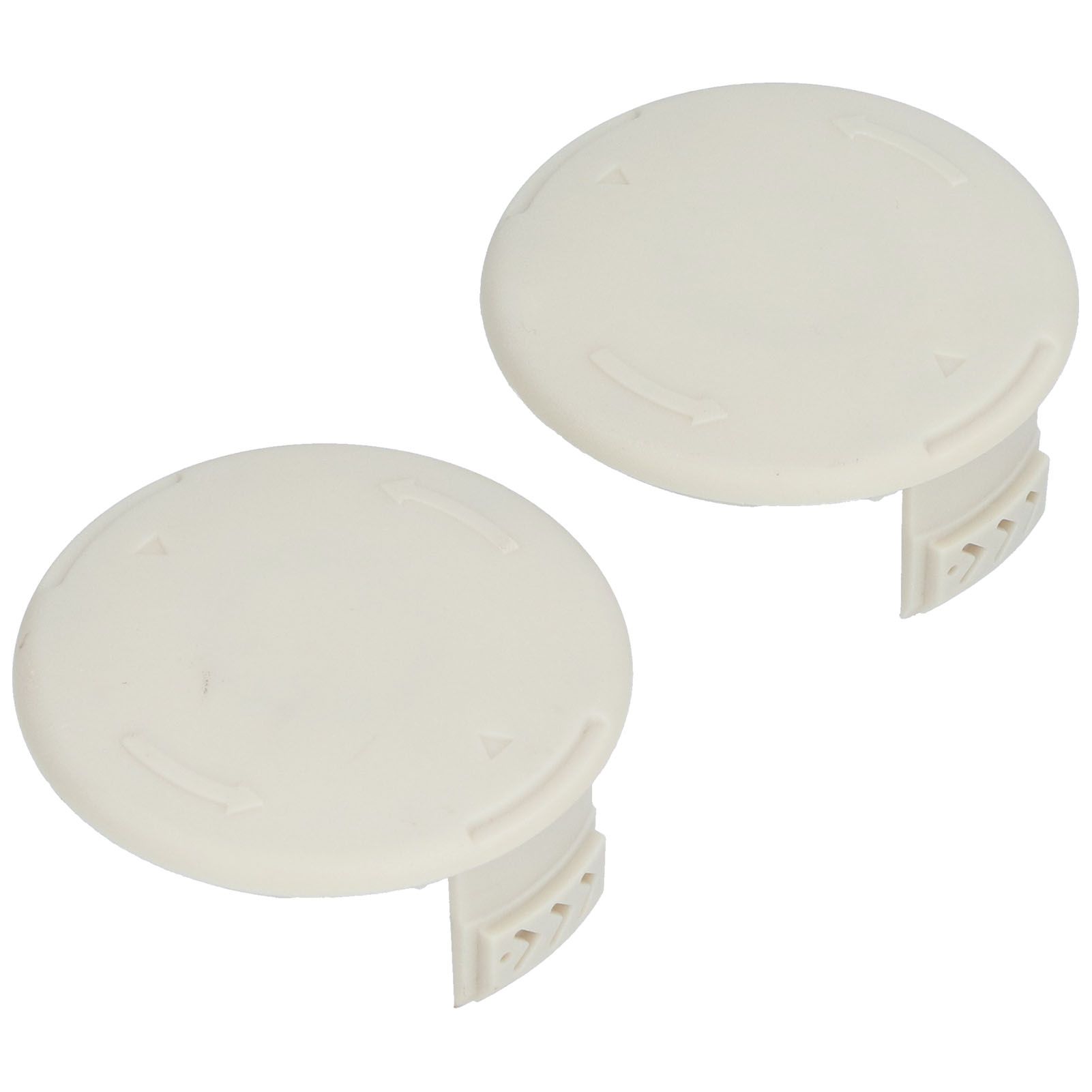 2Pcs Plastic Spool Caps Replacement 993373001 Fit for Ryobi AC14HCA One — image 1