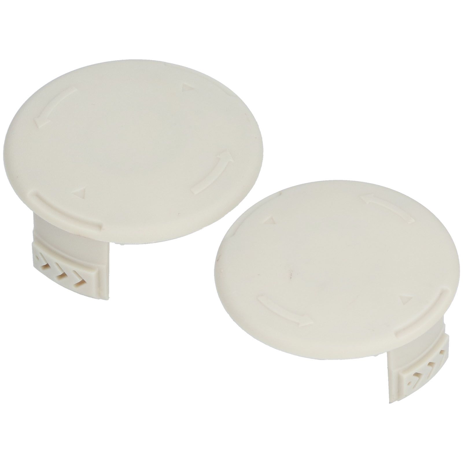 2Pcs Plastic Spool Caps Replacement 993373001 Fit for Ryobi AC14HCA One view 4