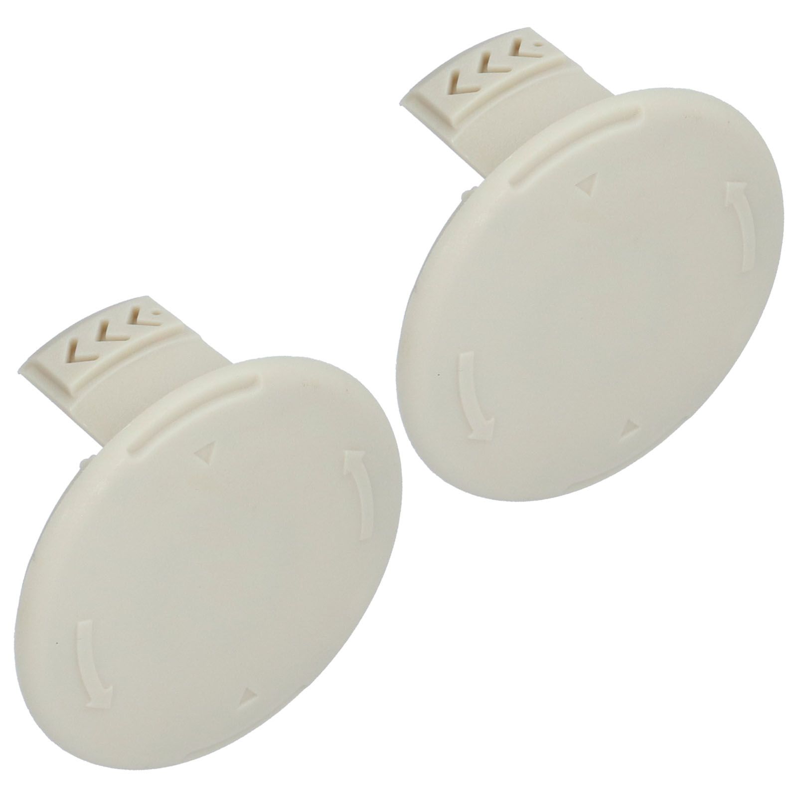 2Pcs Plastic Spool Caps Replacement 993373001 Fit for Ryobi AC14HCA One view 7