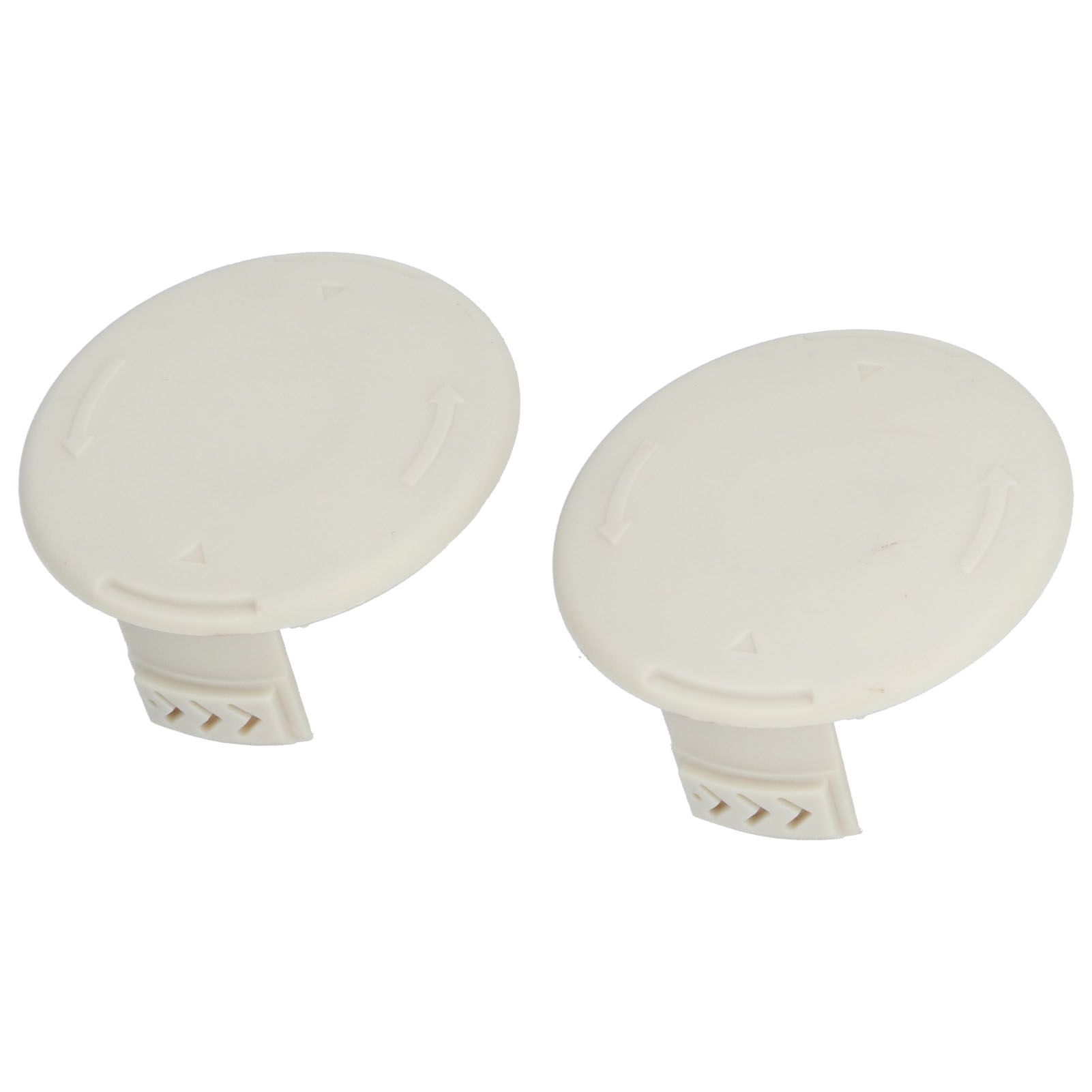 2Pcs Plastic Spool Caps Replacement 993373001 Fit for Ryobi AC14HCA One view 9