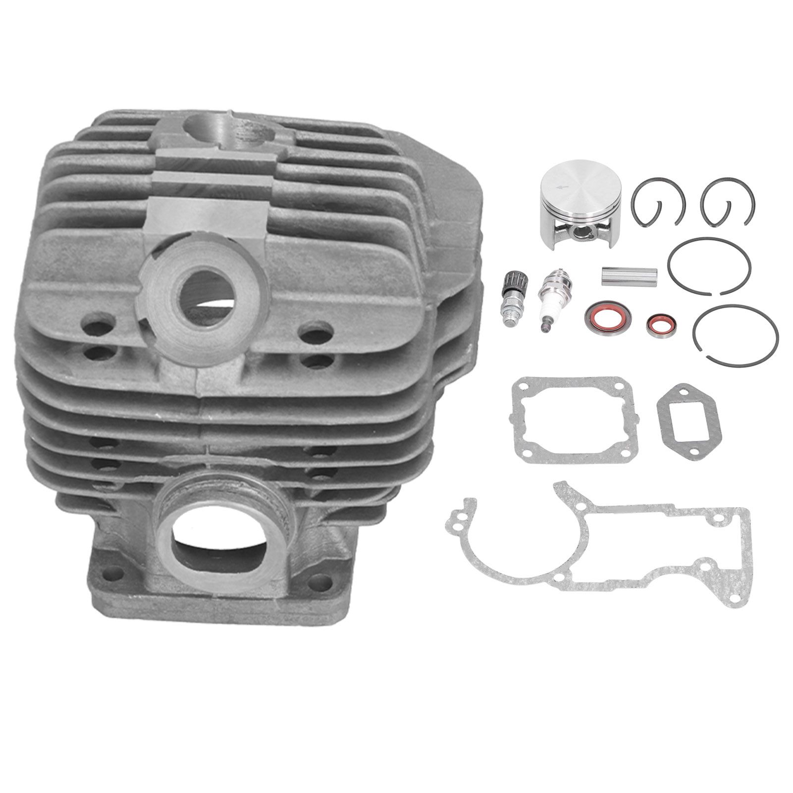 52mm Cylinder Piston Kit with Oil Seal Bearing Gasket Set for Stihl MS440 044 view 2
