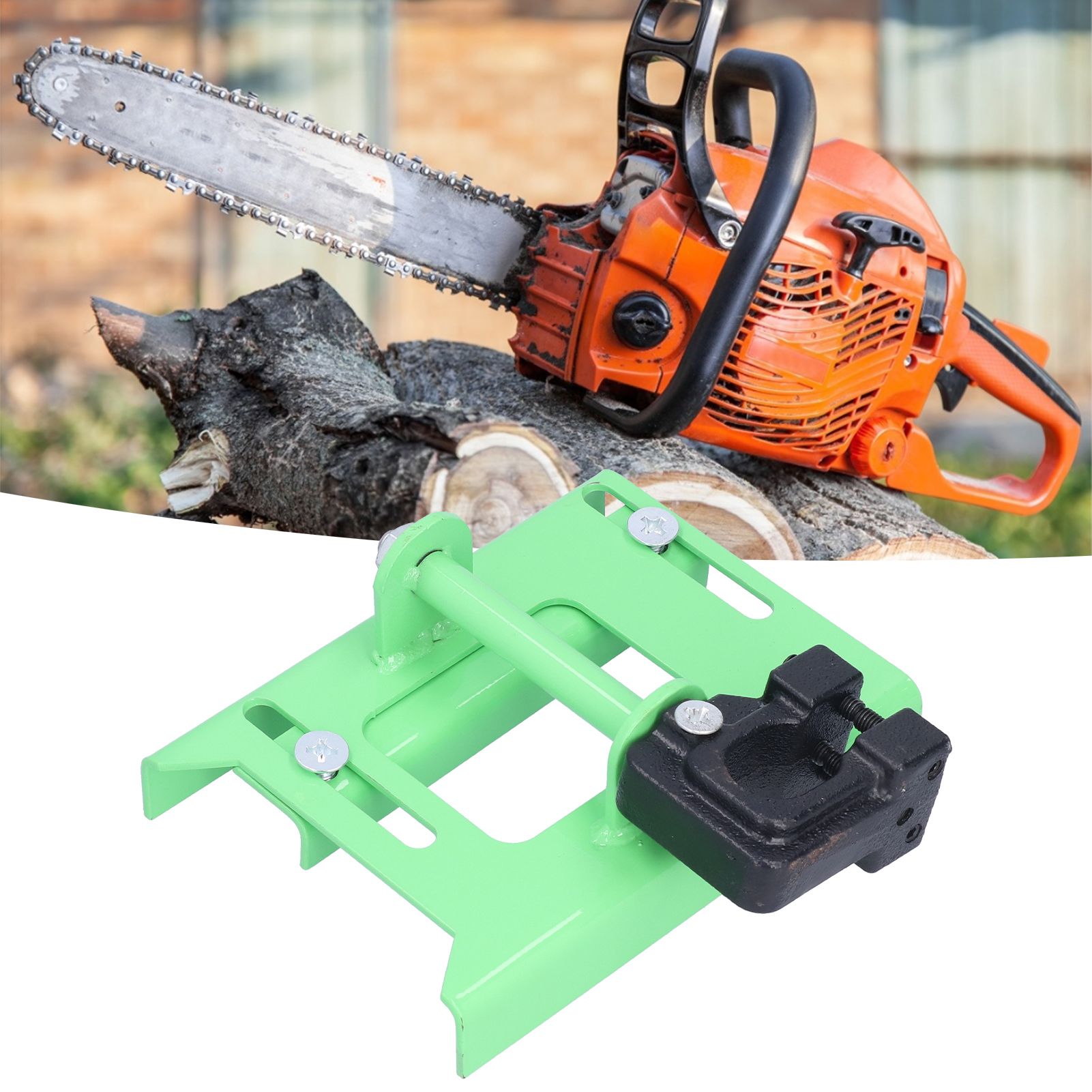 Mini Vertical Chainsaw Mill Wood Lumber Cutting Guide System Attachment Tools view 12