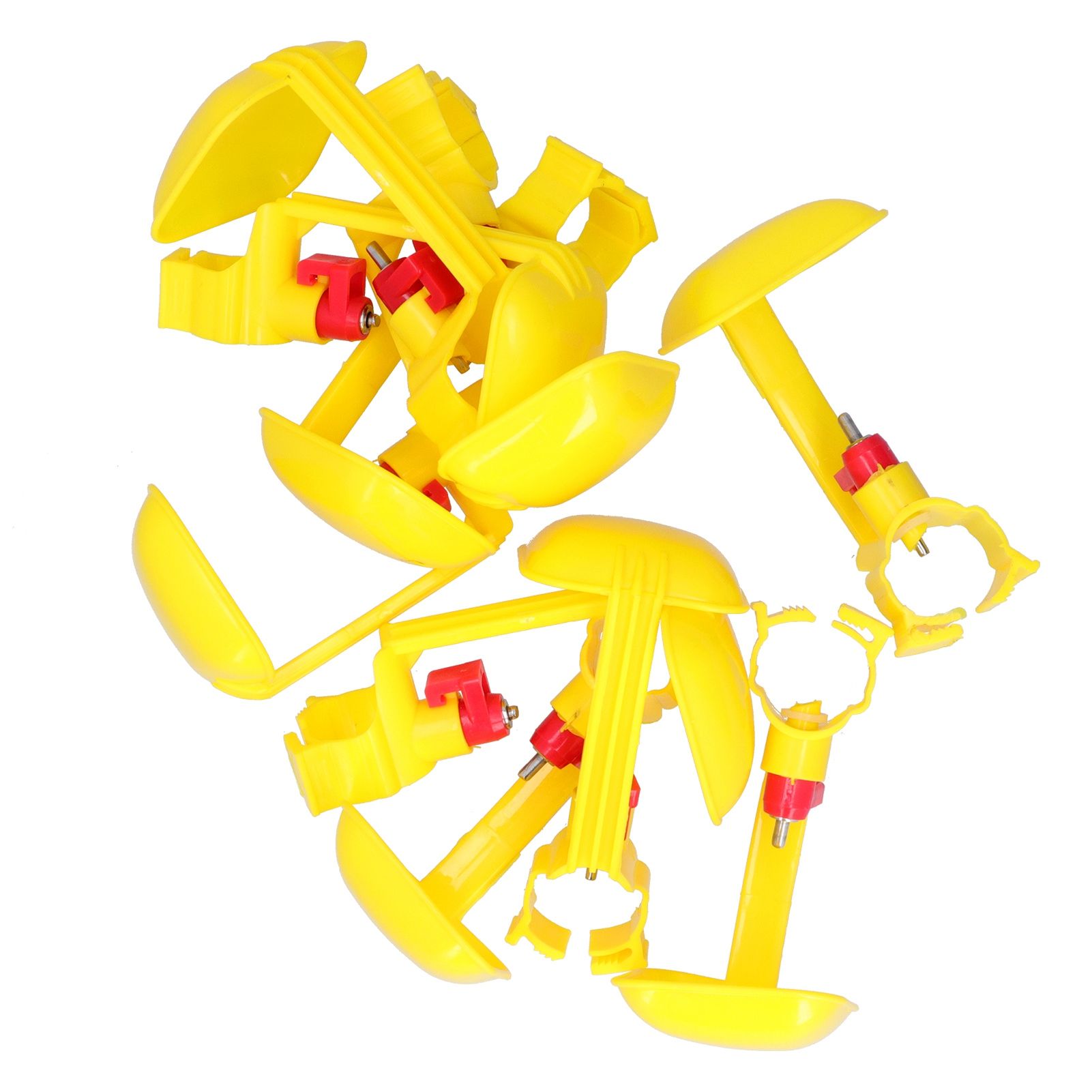 10Pcs Chicken Nipple Drinker with Cup 20ml Integrated Automatic Drinking Bowl view 4