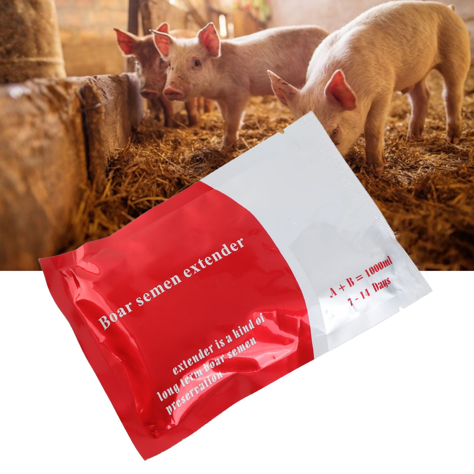 Semen Dilution Powder for Pigs Animal Semen Nutrition Powder Boar Semen view 11