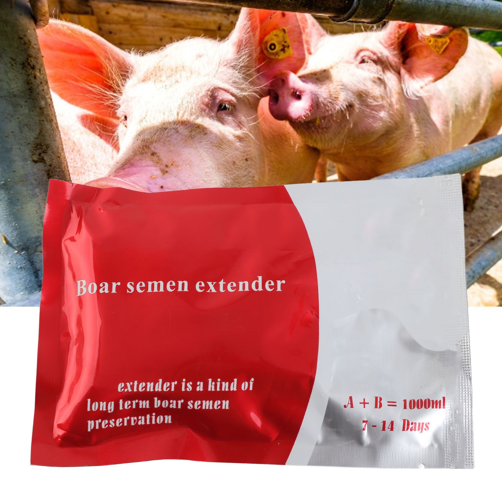 Semen Dilution Powder for Pigs Animal Semen Nutrition Powder Boar Semen view 12