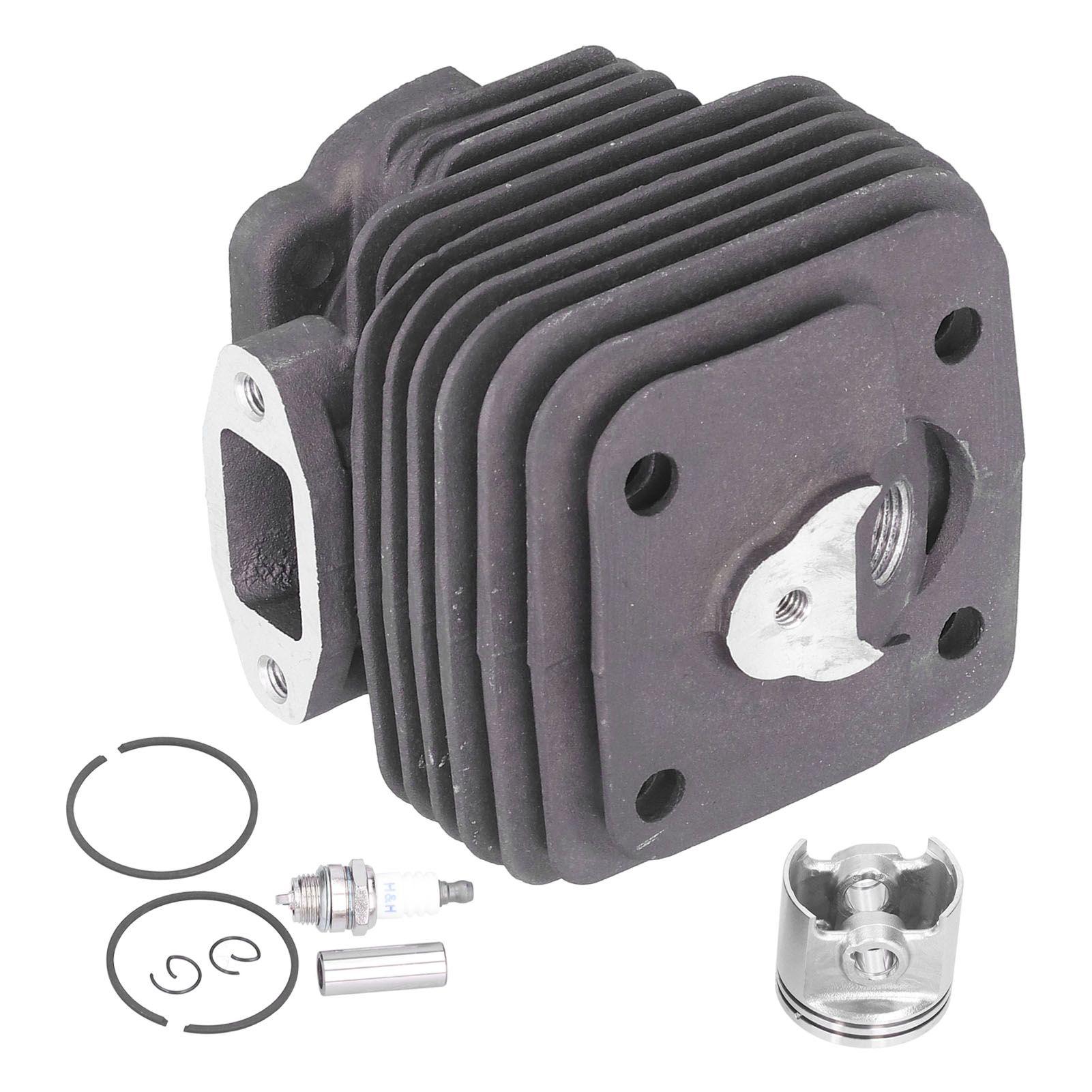 49mm Cylinder Piston Sparking Plug Kit for Stihl TS360 08S TS350 BG17 SG17 view 3