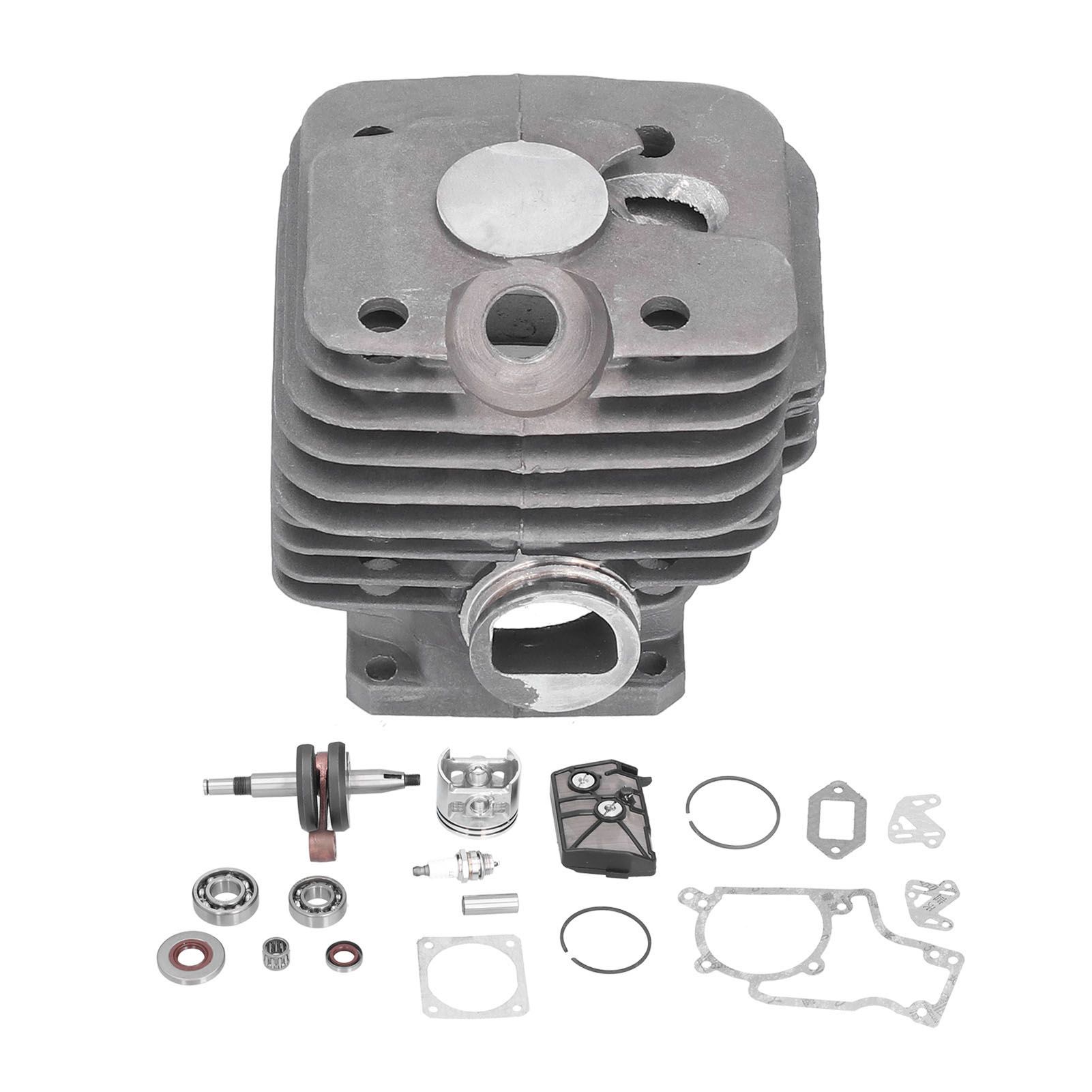 52mm Cylinder Piston Crankshaft Fuel Filter Bearing Gasket Set Parts for Stihl view 2