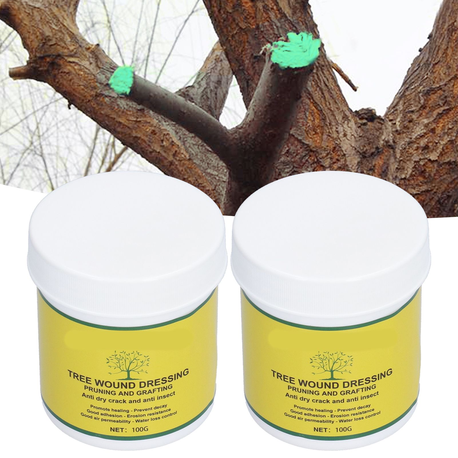 2Set 100g Tree Wound Pruning Sealer Plant Healing Sealant Wound Repair Sealer view 12