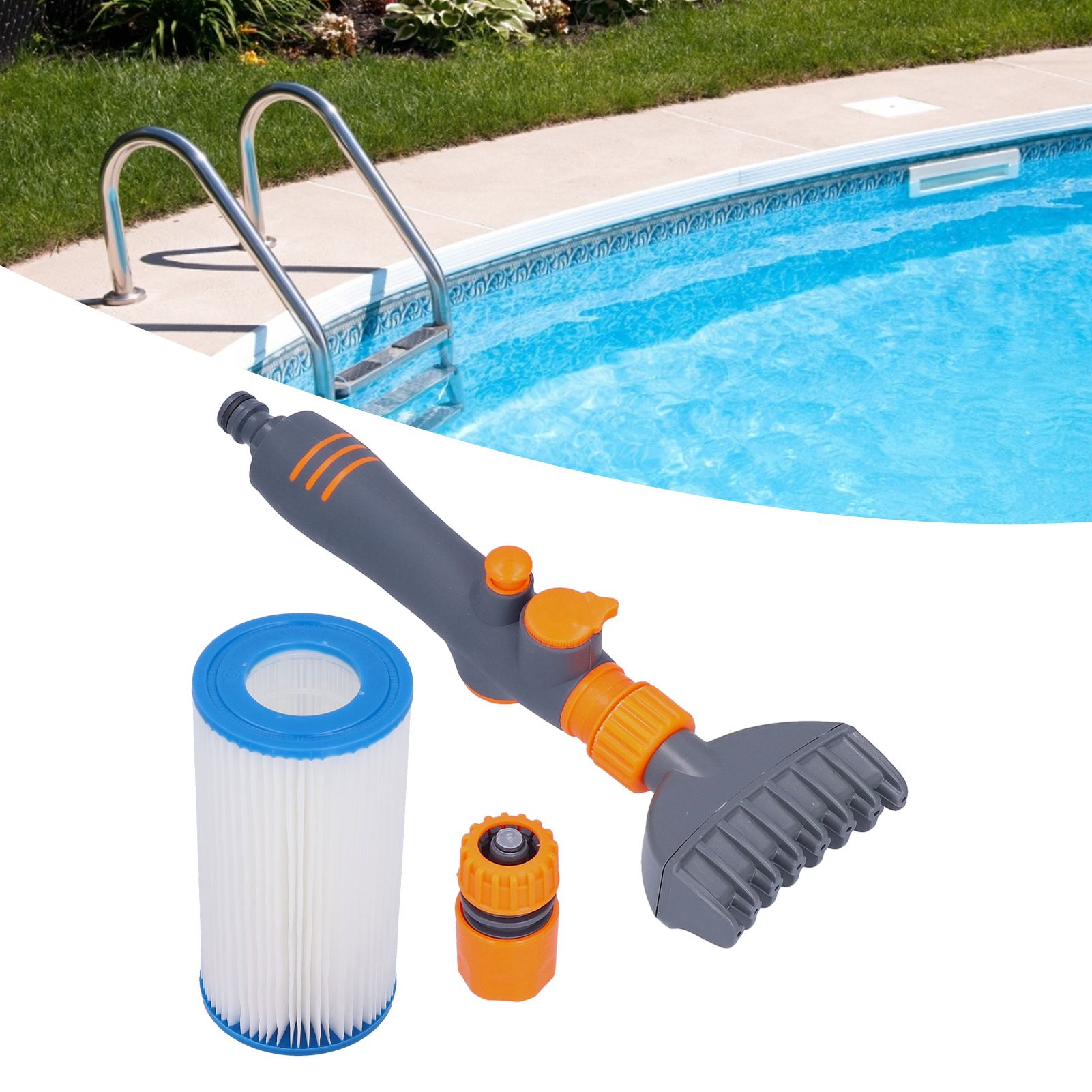 Swimming Pool Water Filter Handheld Portable Swimming Pool Accessories Filter view 11