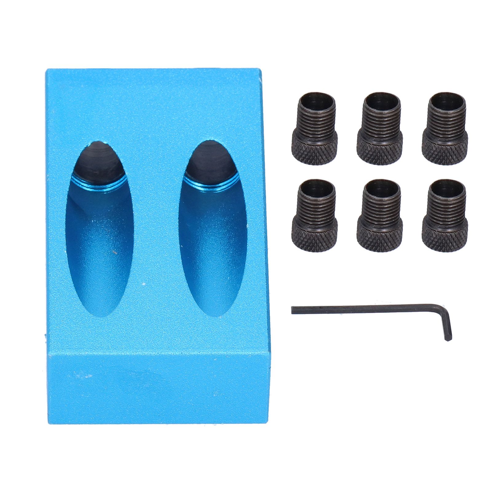 Woodwork Guide Joint 15 Degree Inclined Hole Locator Fixture Oblique Hole view 2