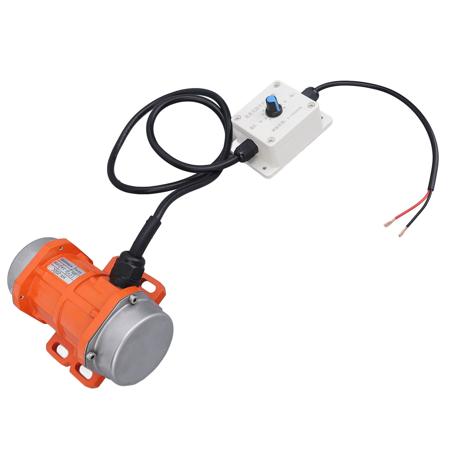 DC 12V Concrete Vibrator Motor 4000RPM Brushless Aluminum Alloy IP65 Electric view 7