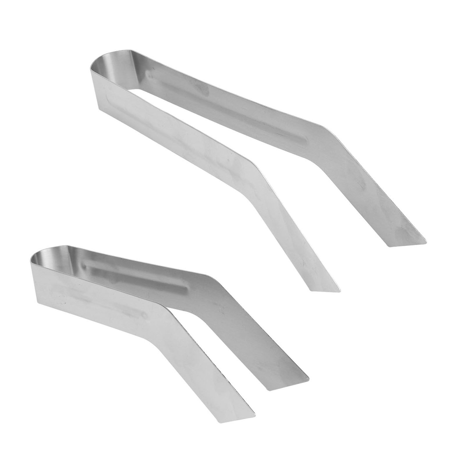 2pcs Stainless Steel Gardening Plants Transplant Tong Plant Remove Transplant view 2